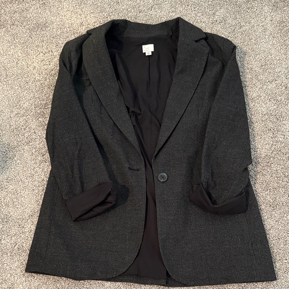 a new day Charcoal Blazer